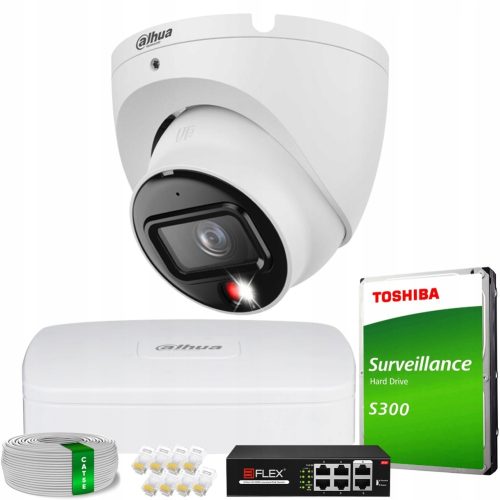 Zestaw monitoringu dom kamera IP 1x IPC-HDW1639T-A...