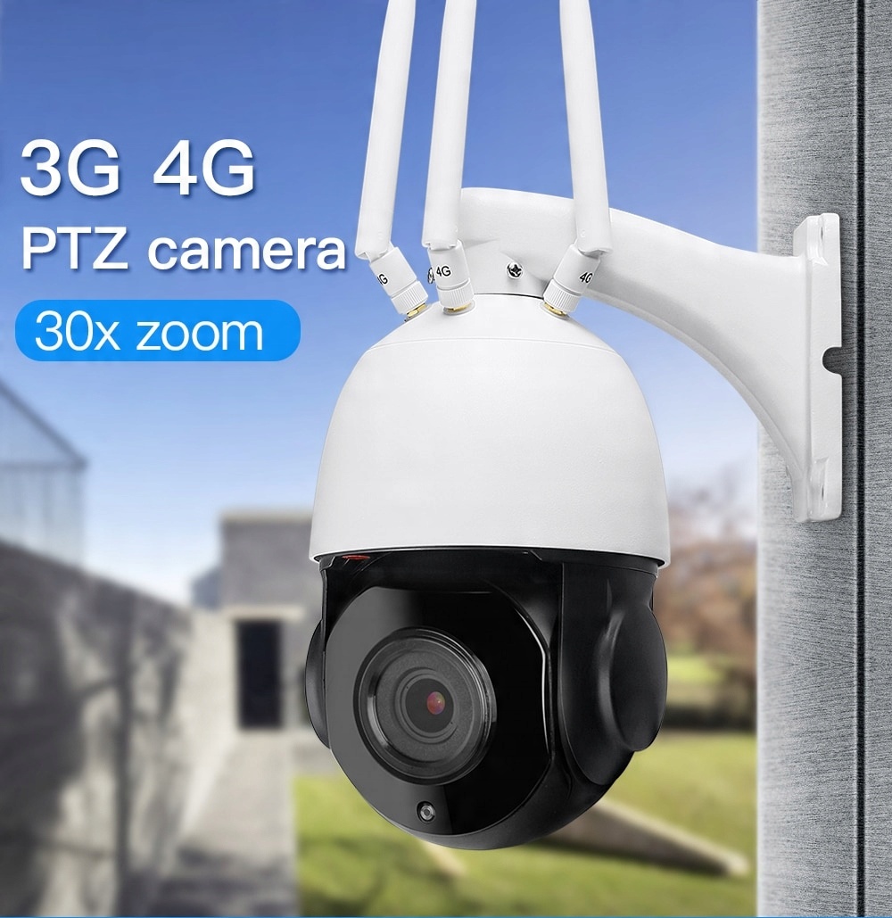 KAMERA OBROTOWA NA KARTE SIM 4G ZOOM x30 8MPX 4K 128GB GRATIS CAM HI APP - obrazek 3