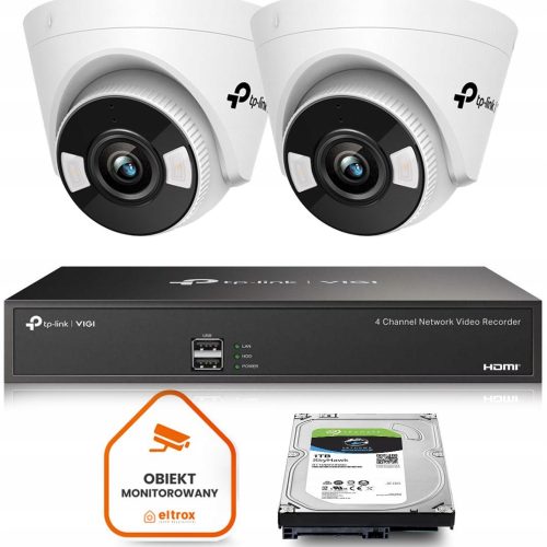 Zestaw monitoringu dom firma WIFI 2x VIGI C440-W (...