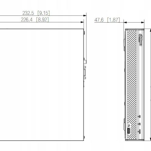 Rejestrator IP Dahua NVR4108HS-8P-4KS3 do 8 kamer ...