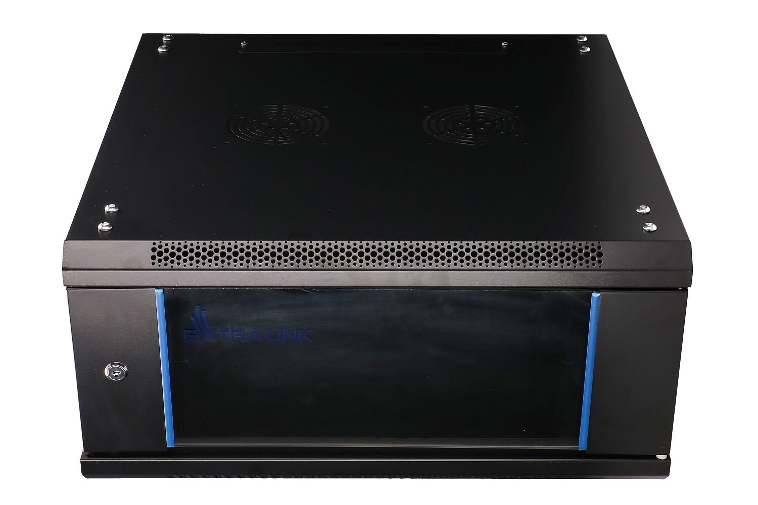 Extralink 4U 600x600 Czarna | Szafa rack | montowana na ścianie