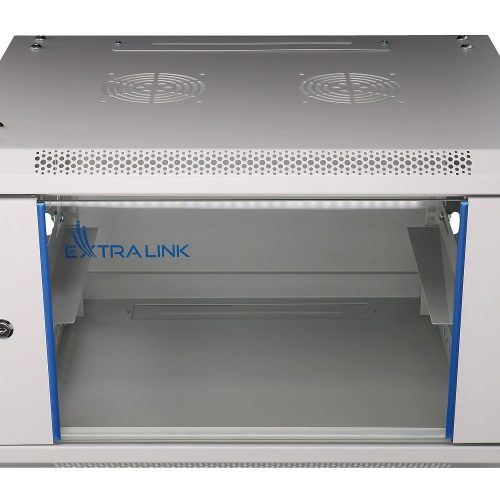 Extralink 6U 600×450 Szara | Szafa rack | mon...