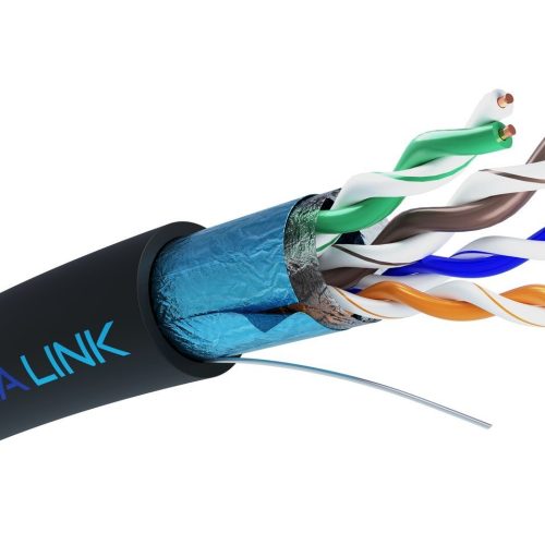 Extralink CAT5E FTP (F/UTP) V2 Zewnętrzny | Kabel...