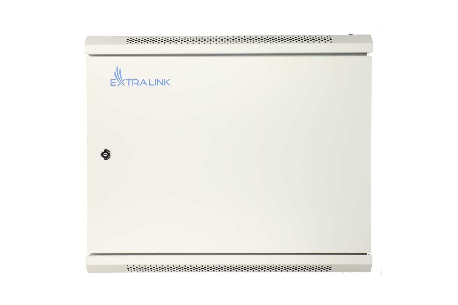 Extralink 12U 600x600 ASP Szara | Szafa rack | montowana na ścianie, drzwi blaszane pełne - obrazek 2