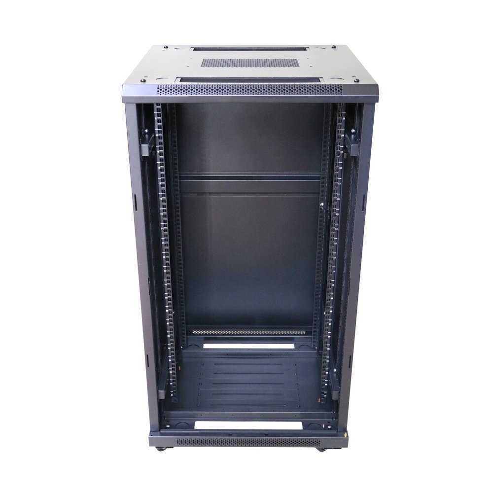 Extralink 22U 600x600 Czarna | Szafa rack | stojąca - obrazek 2