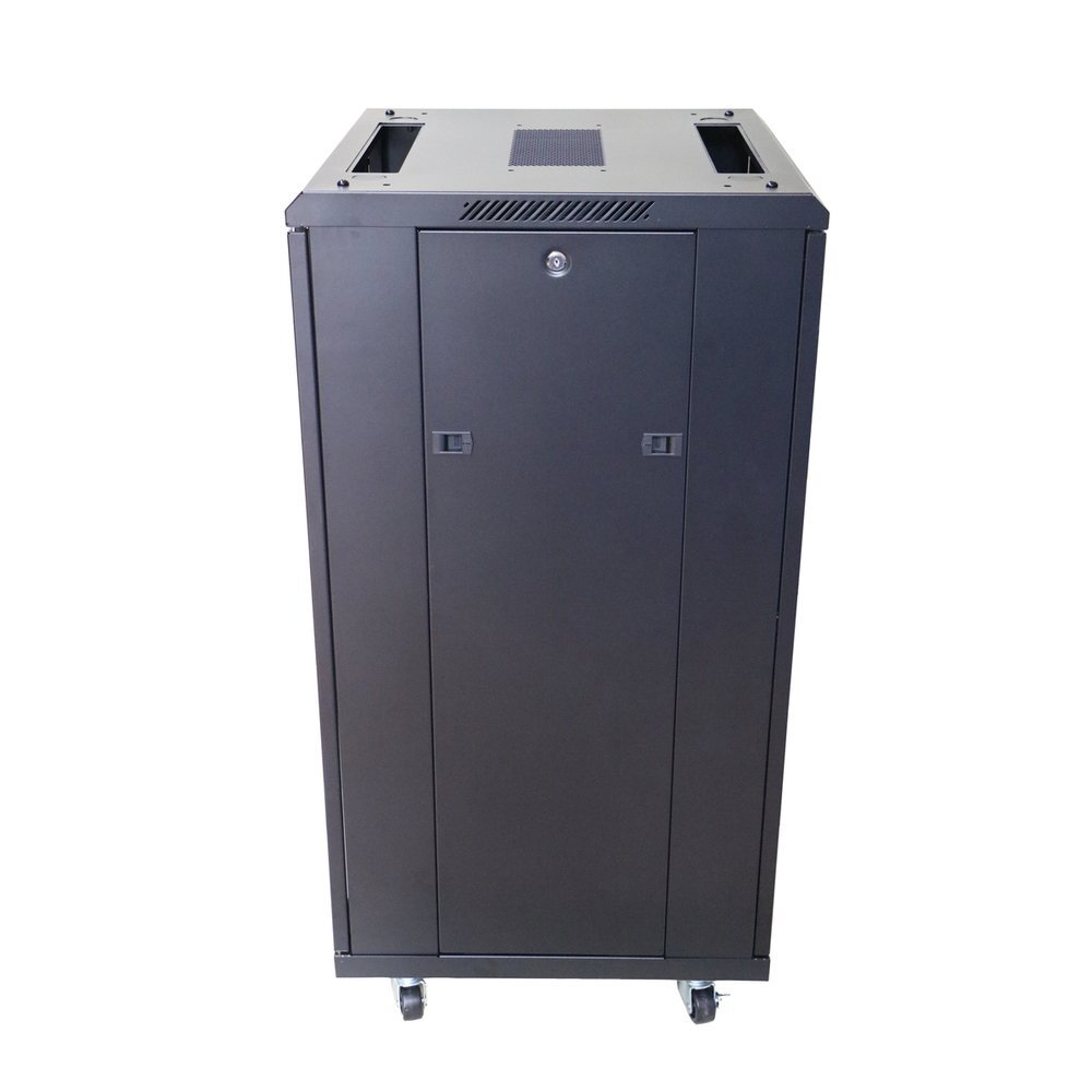 Extralink 22U 600x600 Czarna | Szafa rack | stojąca - obrazek 3