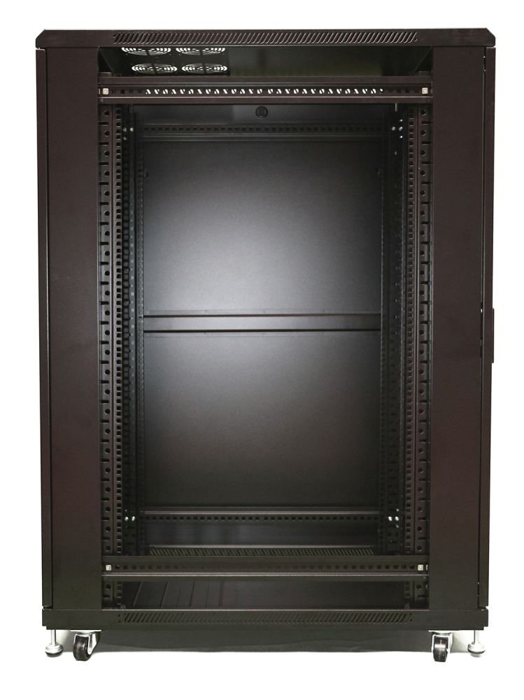 Extralink 27U 600x1000 Czarna | Szafa rack | stojąca - obrazek 4