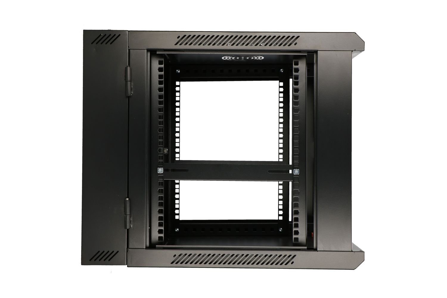 Extralink 12U 600x600 AZH Czarna | Szafa rack | montowana na ścianie, dwusekcyjna - obrazek 6