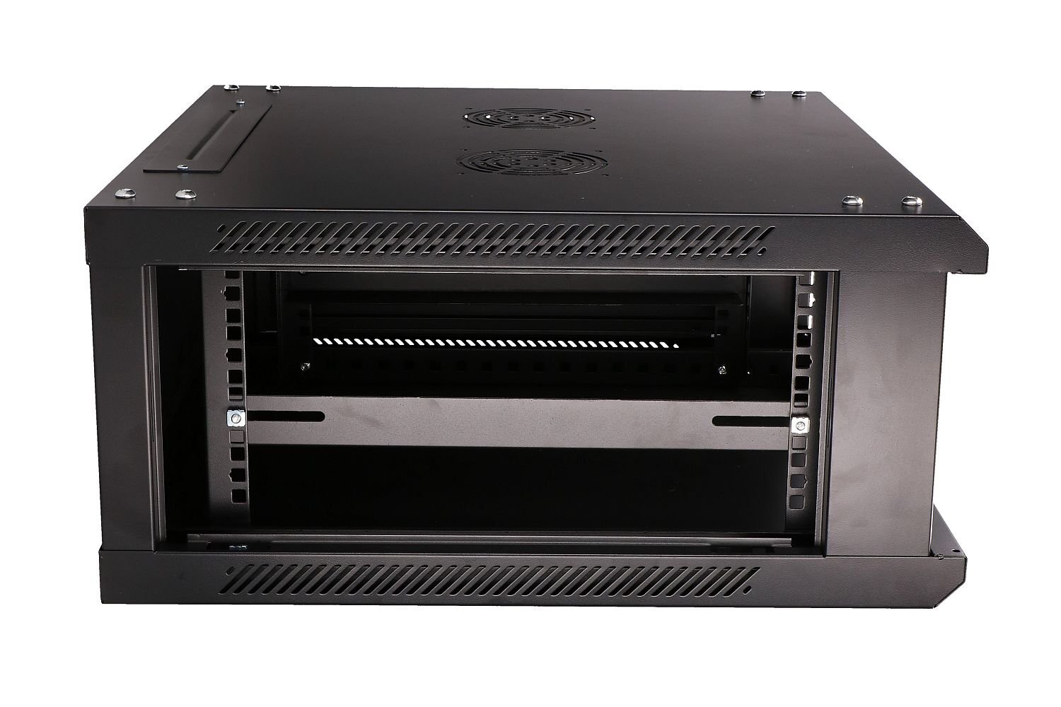 Extralink 4U 600x600 Czarna | Szafa rack | montowana na ścianie - obrazek 7