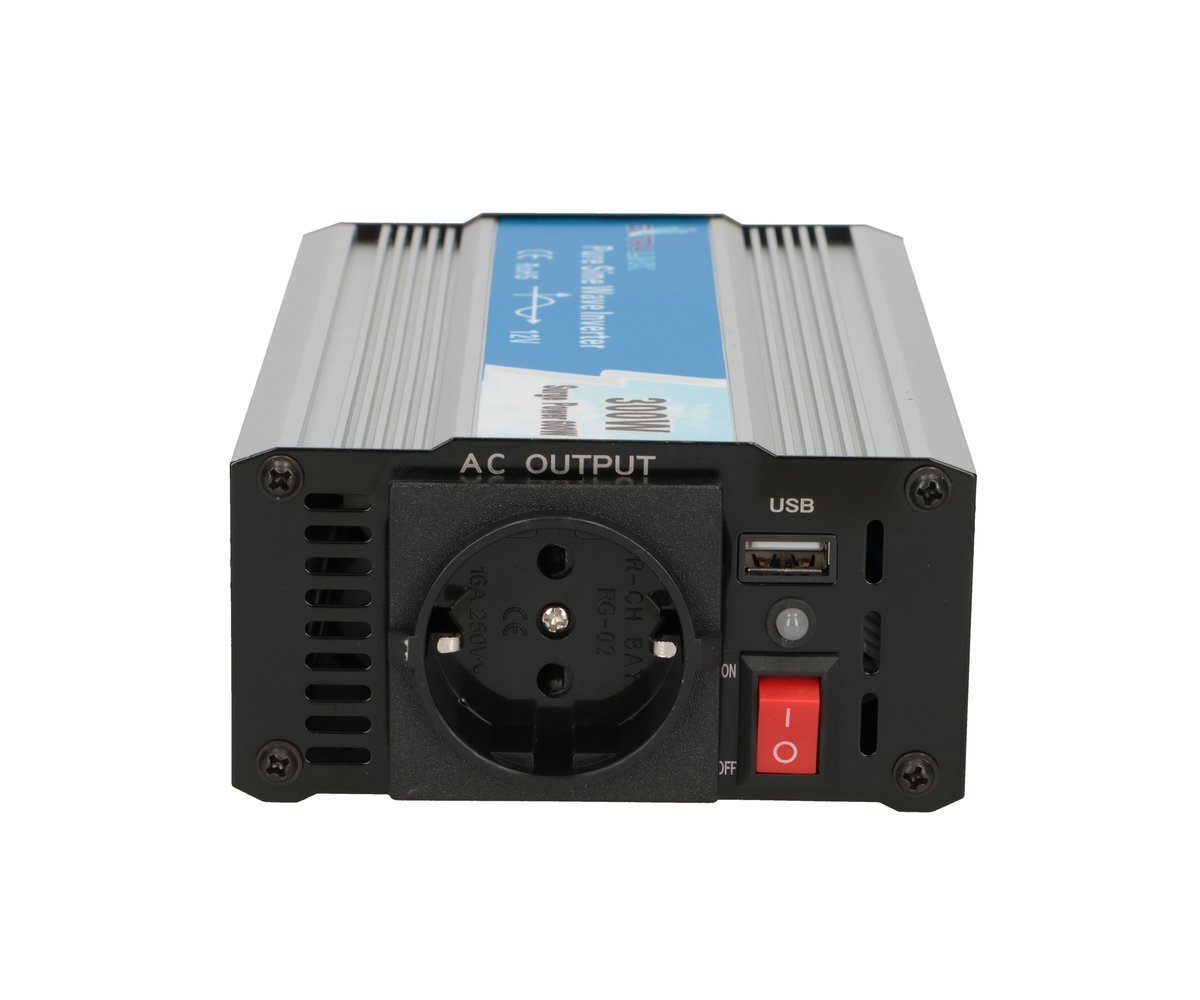 Extralink OPIP-300W | Przetwornica napięcia | samochodowa 12V, 300W czysty sinus - obrazek 7