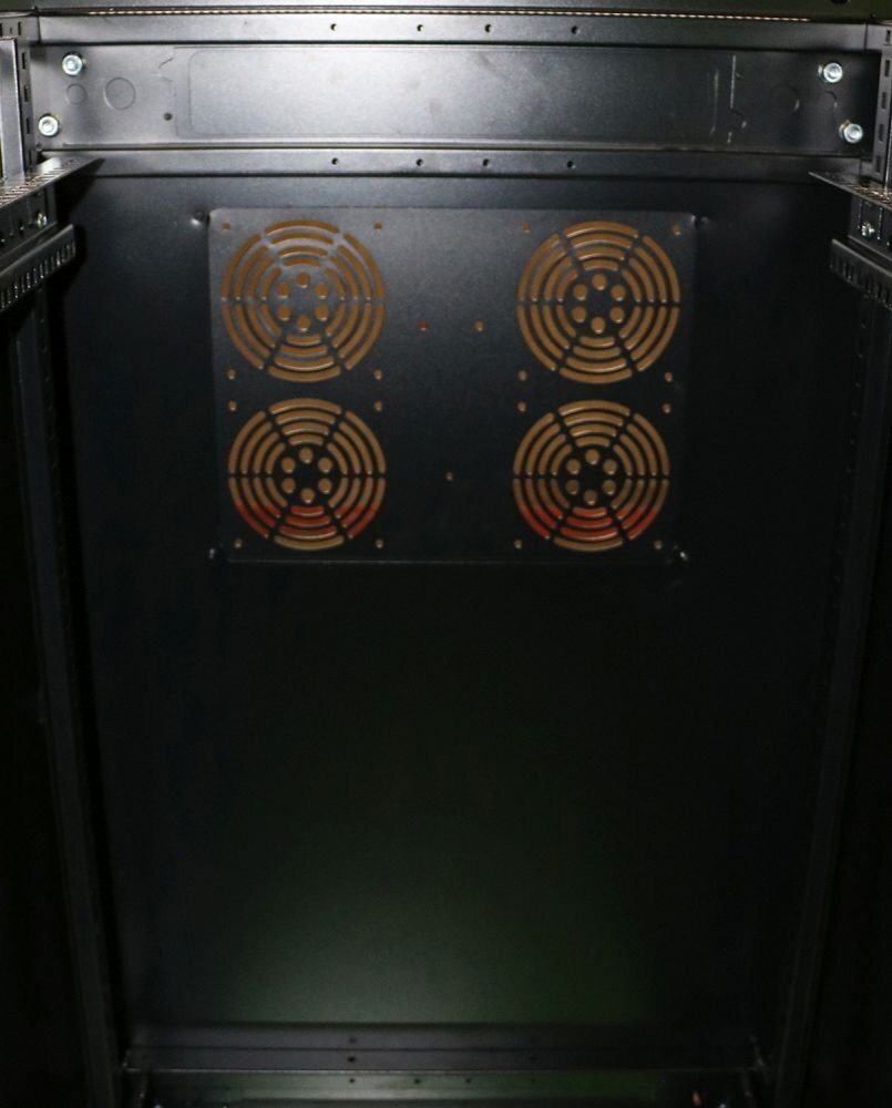 Extralink 27U 600x1000 Czarna | Szafa rack | stojąca - obrazek 8