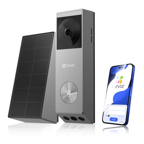 Dzwonek Wi-Fi EZVIZ EP3x Pro z dwiema kamerami, ak...
