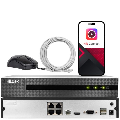 NVR-4CH-4MP/4P Rejestrator IP 4 kanałowy sieciowy...