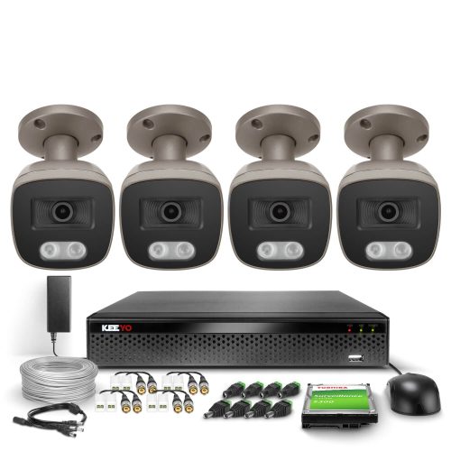 Zestaw do monitoringu 4x LV-E-AL5M25TF-G 5Mpx IR 2...