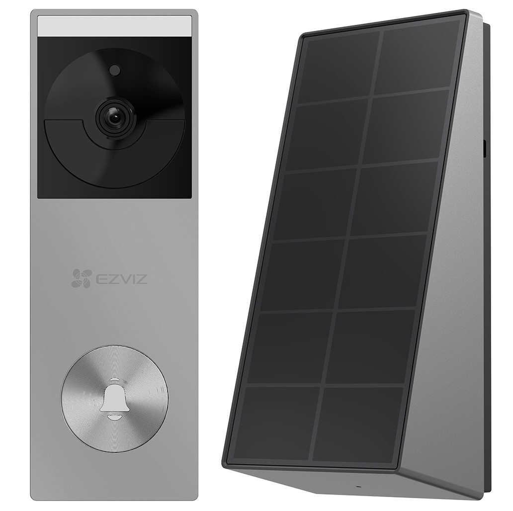 EZVIZ HP3 Pro Wideodomofon zasilany bateriami z panelem słonecznym