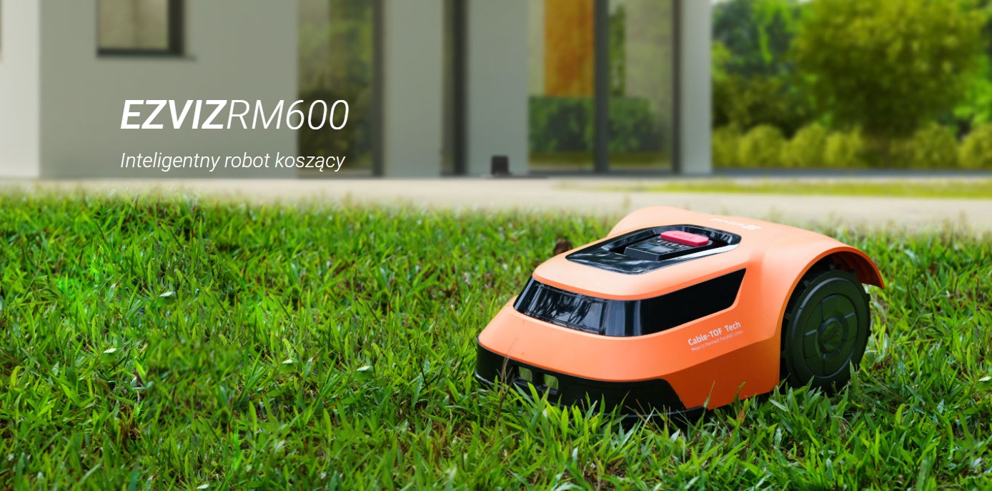 Robot koszący EZVIZ RM600 (CS-R64-A11) sterowanie Bluetooth/Wi-Fi - obrazek 3