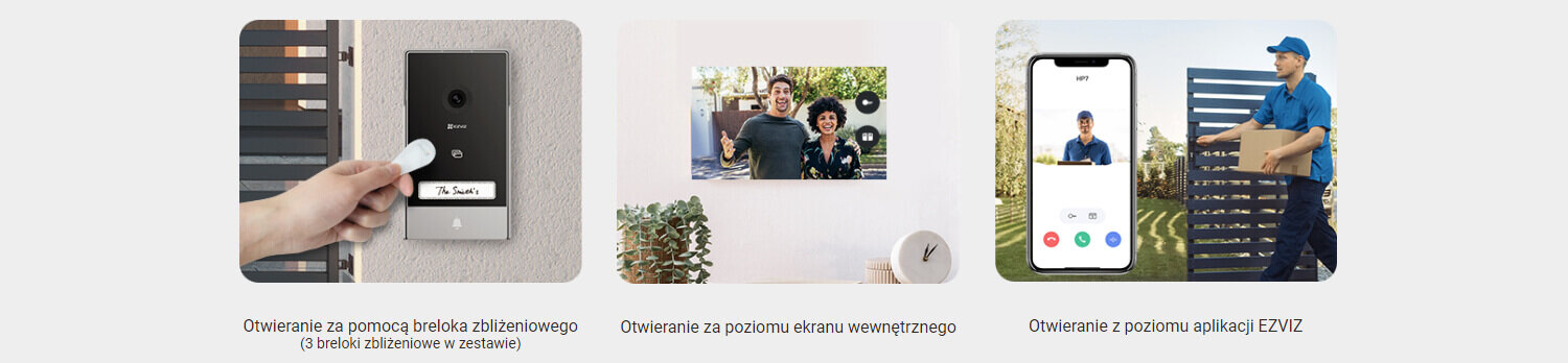Wideodomofon WiFi EZVIZ HP7 - obrazek 9