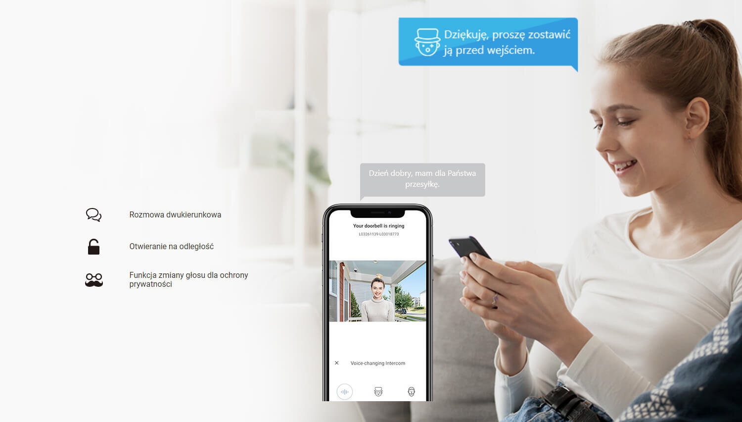 Wideodomofon WiFi EZVIZ HP7 - obrazek 12