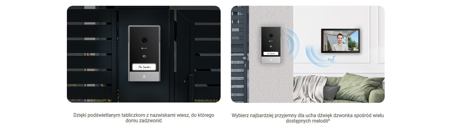 Wideodomofon WiFi EZVIZ HP7 - obrazek 7