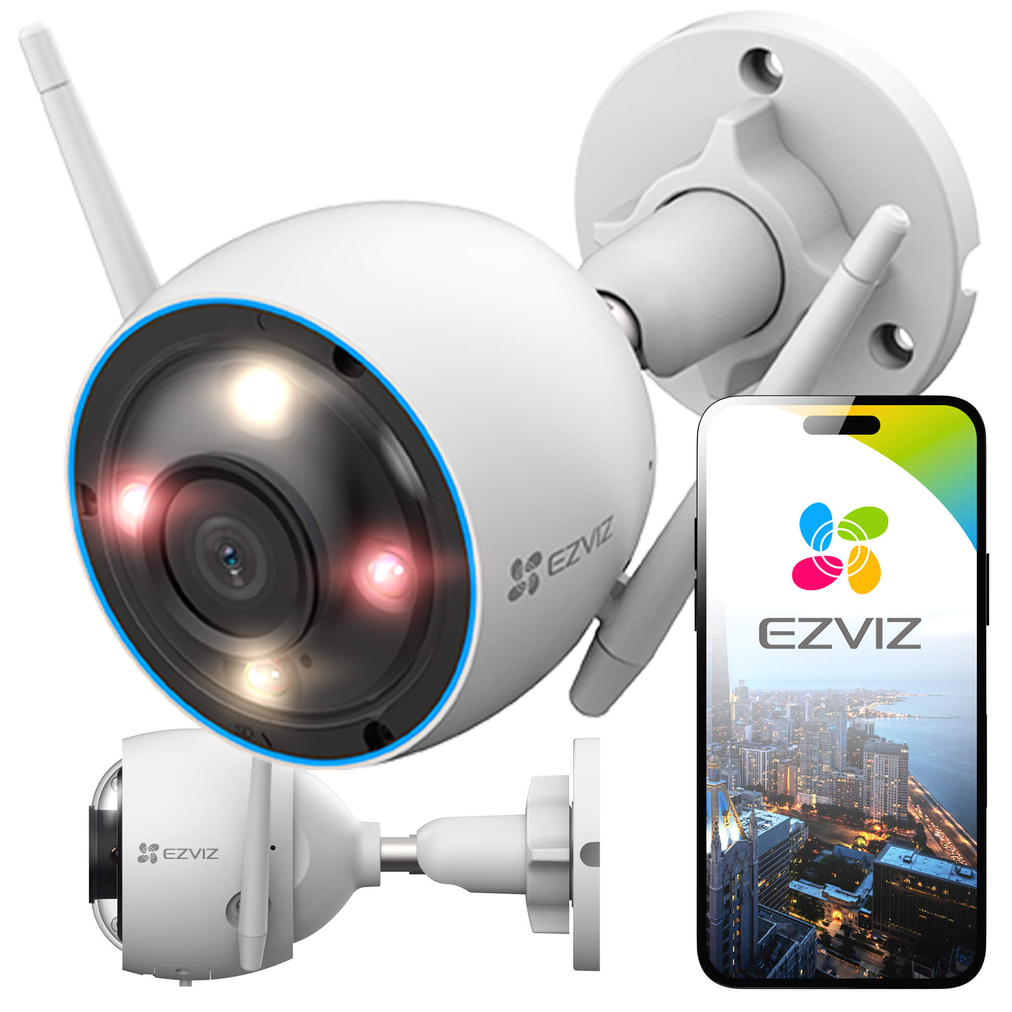 Zestaw do monitoringu Wi-Fi EZVIZ 8x H3 5Mpx - obrazek 2