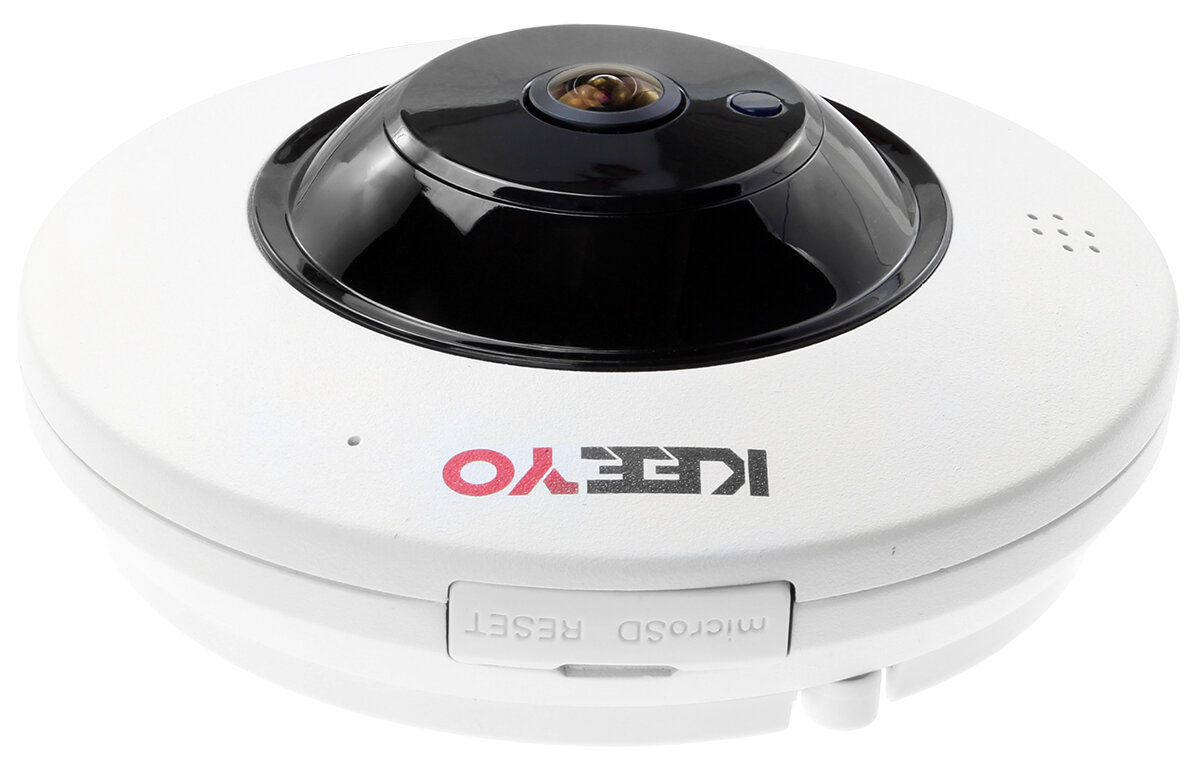 Kamera FISHEYE IP bezprzewodowa KEEYO LV-P-IP4M2FE 4Mpx IR 25m 180 stopni - obrazek 2