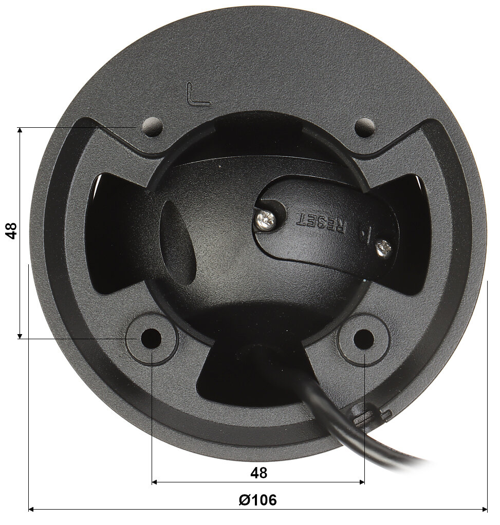 Kamera IP IPC-HDW3541EM-S-0280B-S2-BLACK WizSense 5Mpx Dahua - obrazek 4