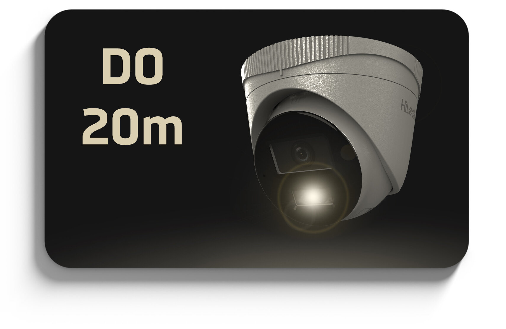 Kamera IP IPCAM-T2-30DL Full HD Smart Hybrid-Light 30m HiLook by Hikvision - obrazek 2