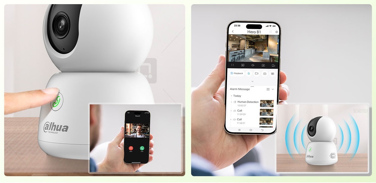 Kamera IP Wi-Fi Dahua H3B Hero B1 3 Mpx - obrazek 8