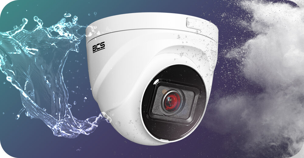 Kamera kopułowa IP BCS-V-EIP45VSR3 5 Mpx IR 30m motozoom, Starlight - obrazek 2