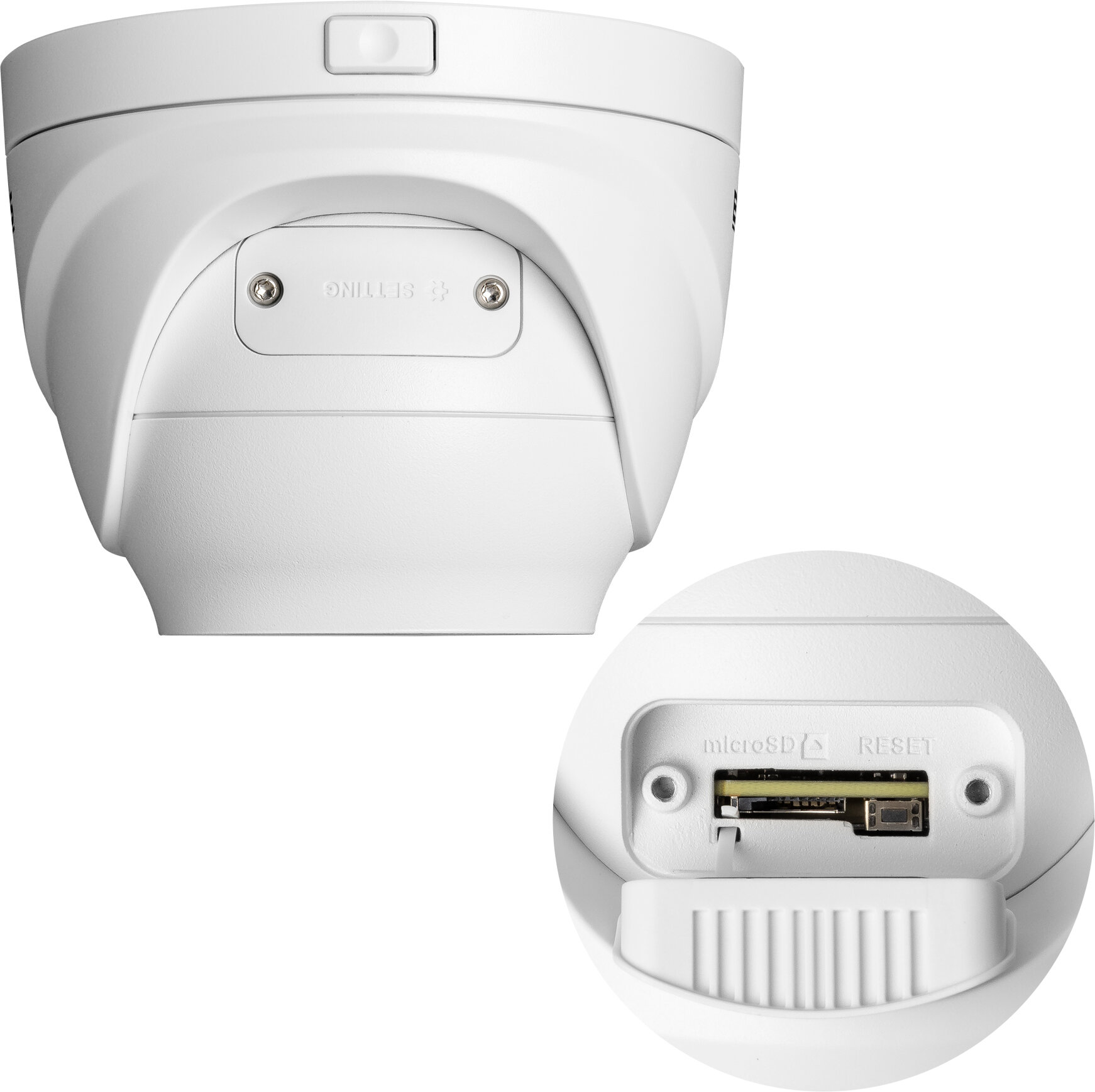 Kamera kopułowa IP BCS-V-EIP45VSR3 5 Mpx IR 30m motozoom, Starlight - obrazek 3