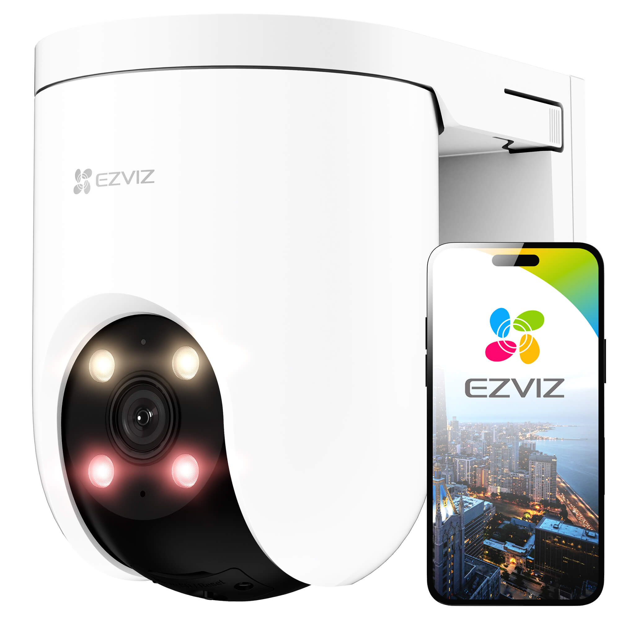 Kamera obrotowa LTE EZVIZ H8c 4G, inteligentna detekcja, śledzenie postaci