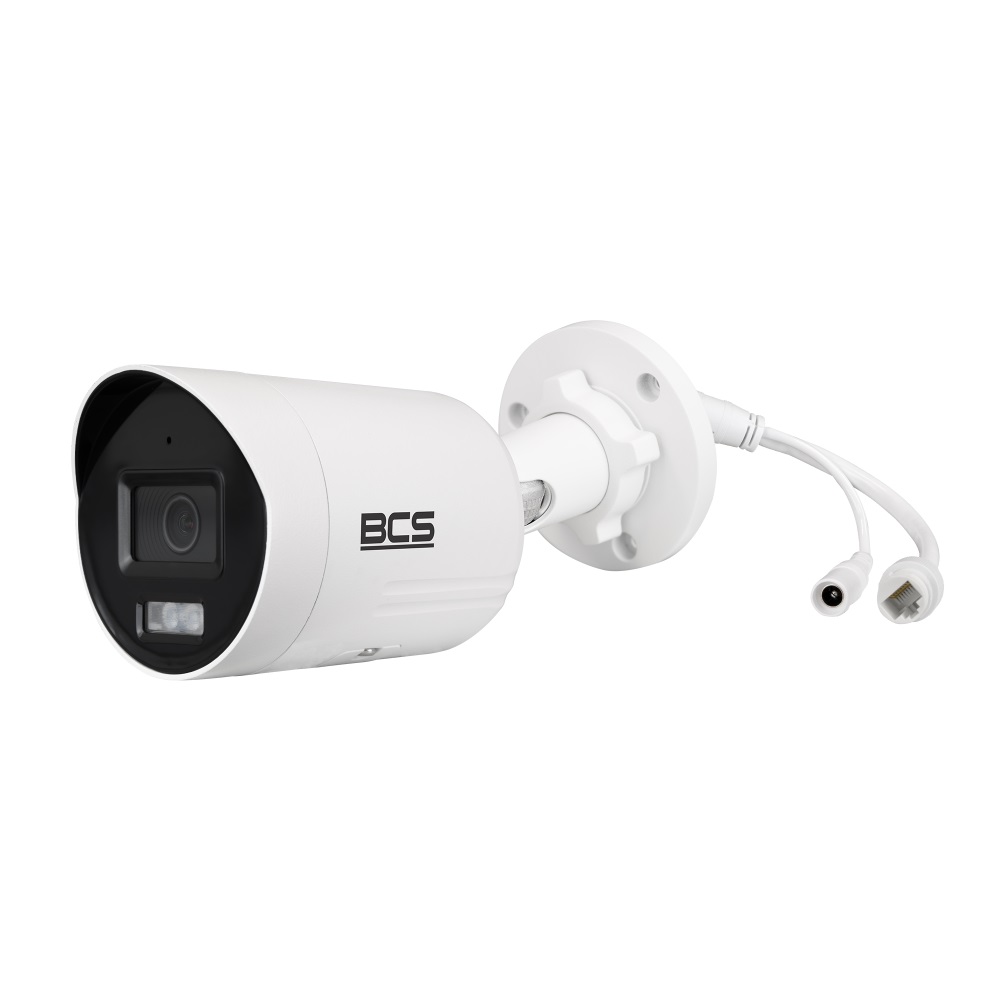 Kamera tubowa IP 4Mpx BCS-V-TIP24FSR4-Ai2(2), BCS View, 2.8mm, audio, Starlight, PoE, funkcje inteligentne