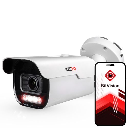 Kamera tubowa IP KEEYO LV-V-IP8M5AF-DL 8Mpx, motoz...