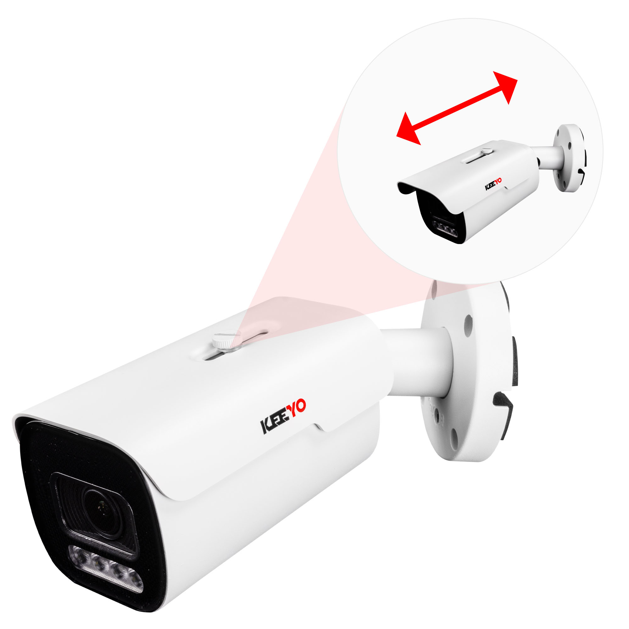 Kamera tubowa IP KEEYO LV-V-IP8M5AF-DL 8Mpx, motozoom - obrazek 7