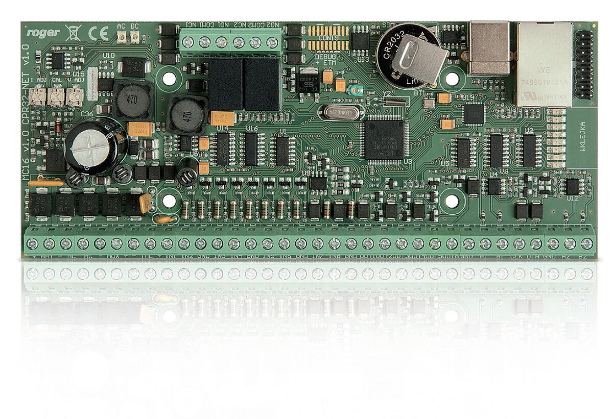 Kontroler dostępu na 3 przejścia Roger MC16-PAC-3
