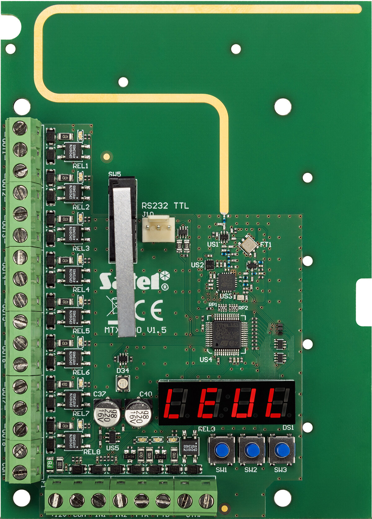 Kontroler systemu bezprzewodowego 433 MHz SATEL MTX-300