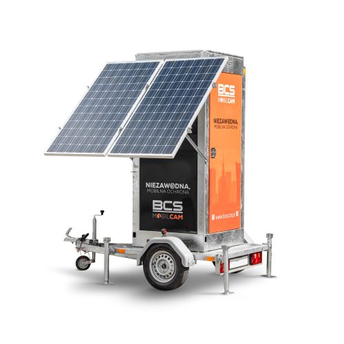 Mobilna wieża monitoringu BCS MOBILCAM P1200
