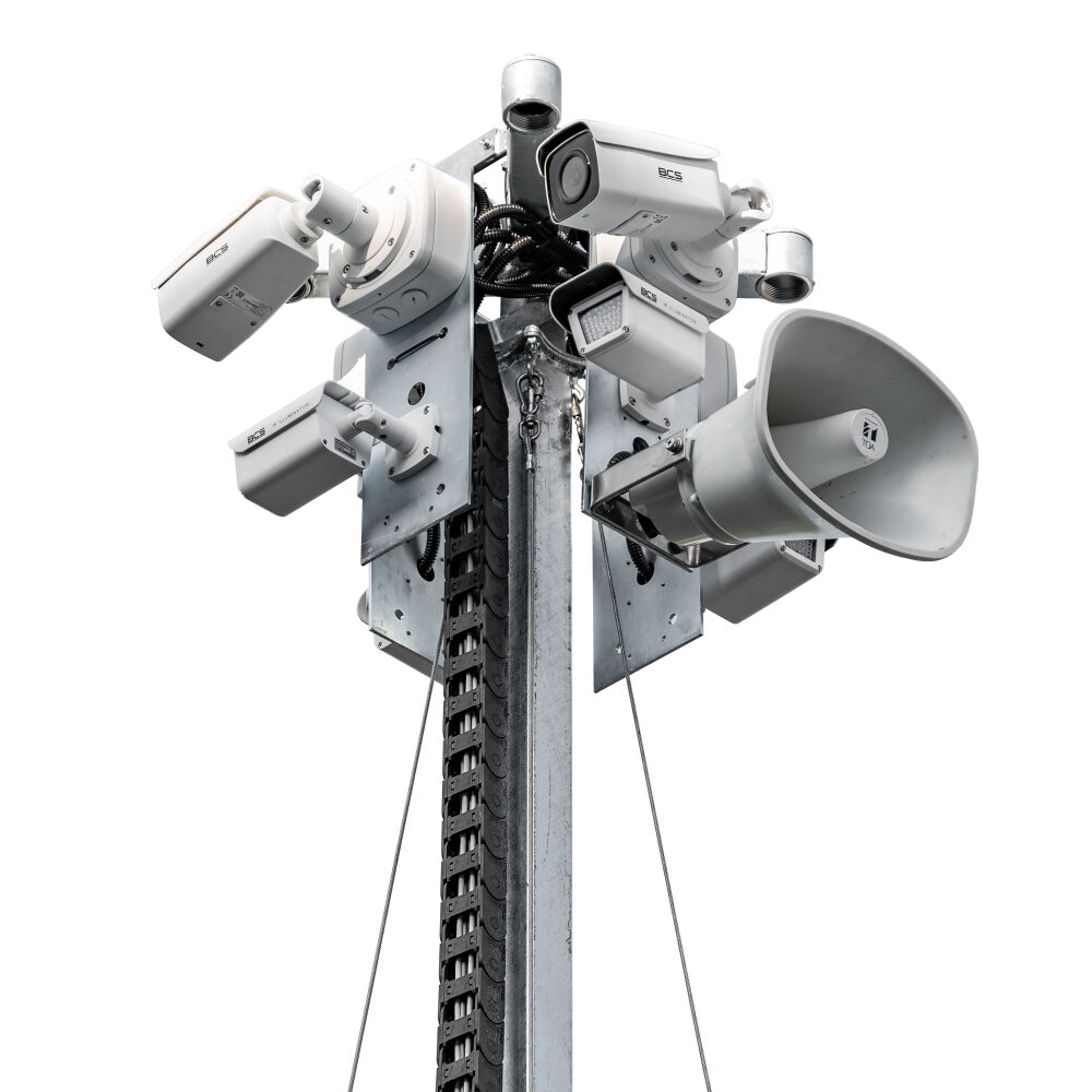 Mobilna wieża monitoringu BCS MOBILCAM P1200 - obrazek 5