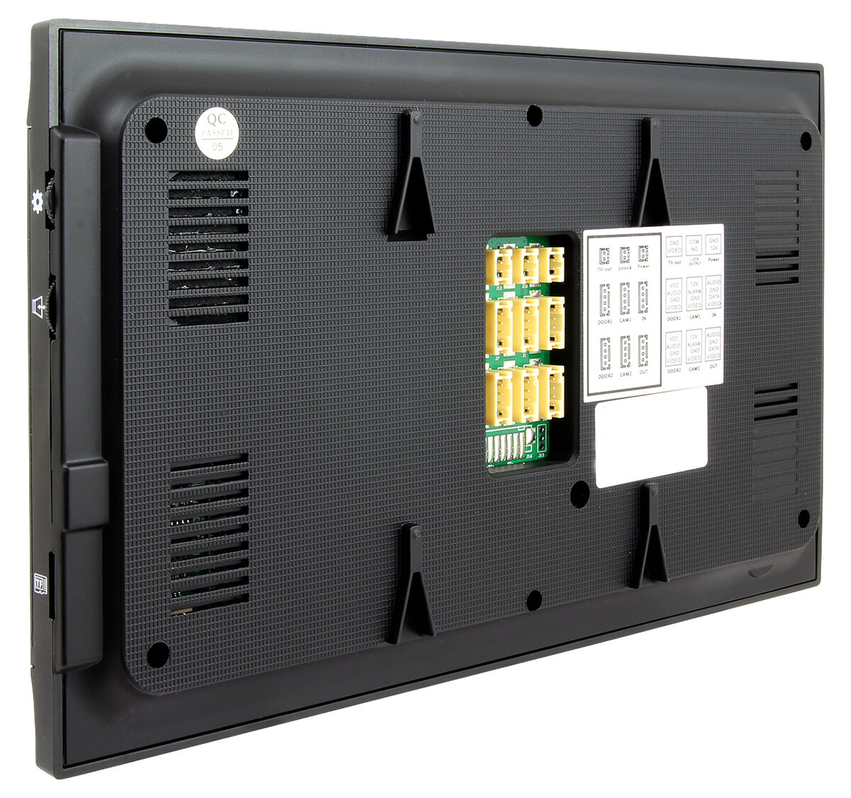 Monitor Eura VDA-01C5 czarny LCD 7'' AHD pamięć obrazów - obrazek 2