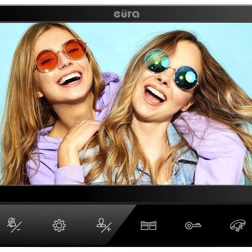 Monitor EURA VDA-02C5 – czarny, LCD 7”...