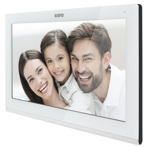 Monitor EURA VDA-08C5 – biały, dotykowy, LC...