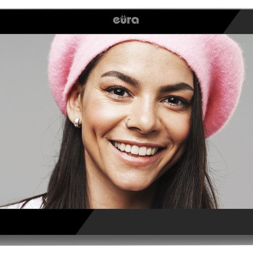 Monitor EURA VDA-09C5 – czarny, dotykowy, LC...