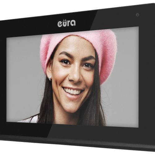 Monitor EURA VDA-09C5 – czarny, dotykowy, LC...