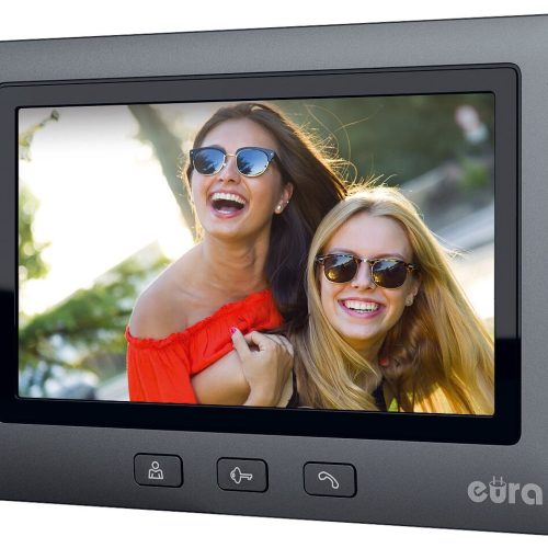 Monitor EURA VDA-45A3 EURA CONNECT czarny ekran 7&...