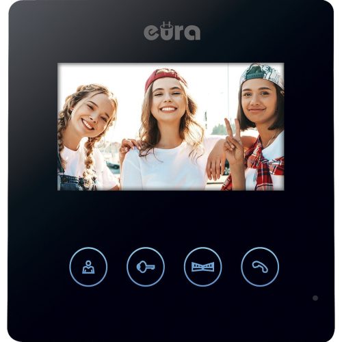 Monitor EURA VDA-52A3 – czarny ekran 4.3R...