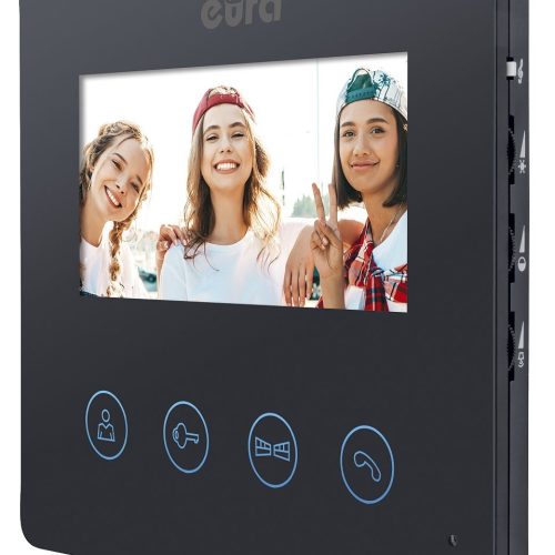 Monitor EURA VDA-52A3 – czarny ekran 4.3R...