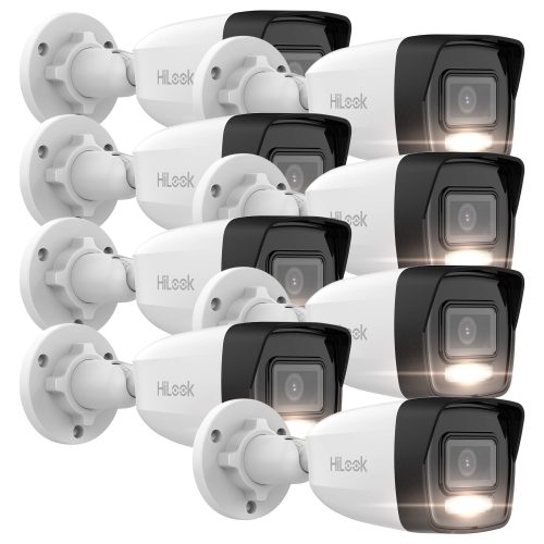 Zestaw kamer tubowych IP HiLook by Hikvision 8x IP...