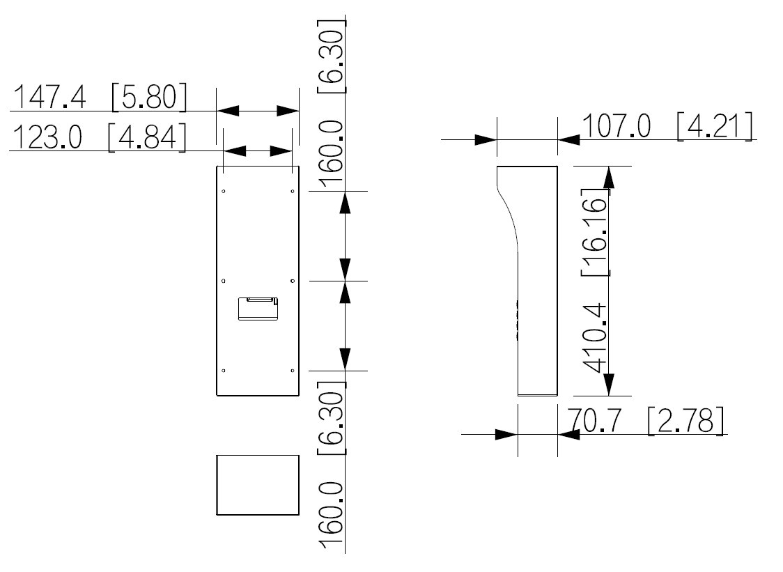 Obudowa natynkowa VTM57R Dahua - obrazek 5