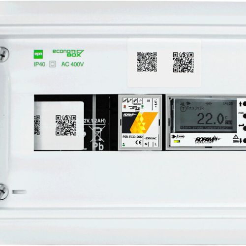 Panel MultiGSM-LCD-HMI-D4M-2 w obudowie na szynę ...