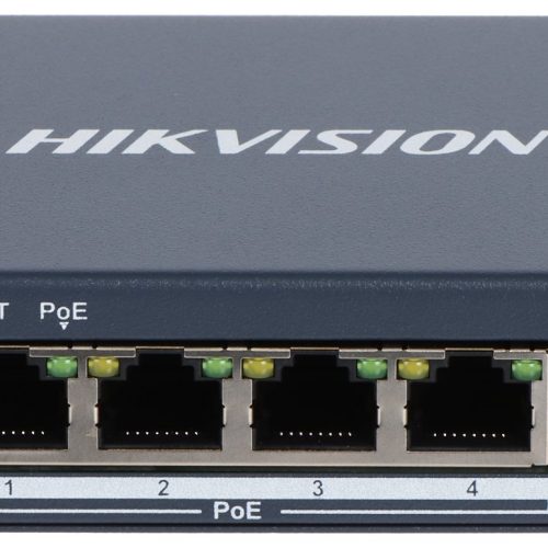 SWITCH POE DS-3E0505P-E/M 4-PORTOWY Hikvision